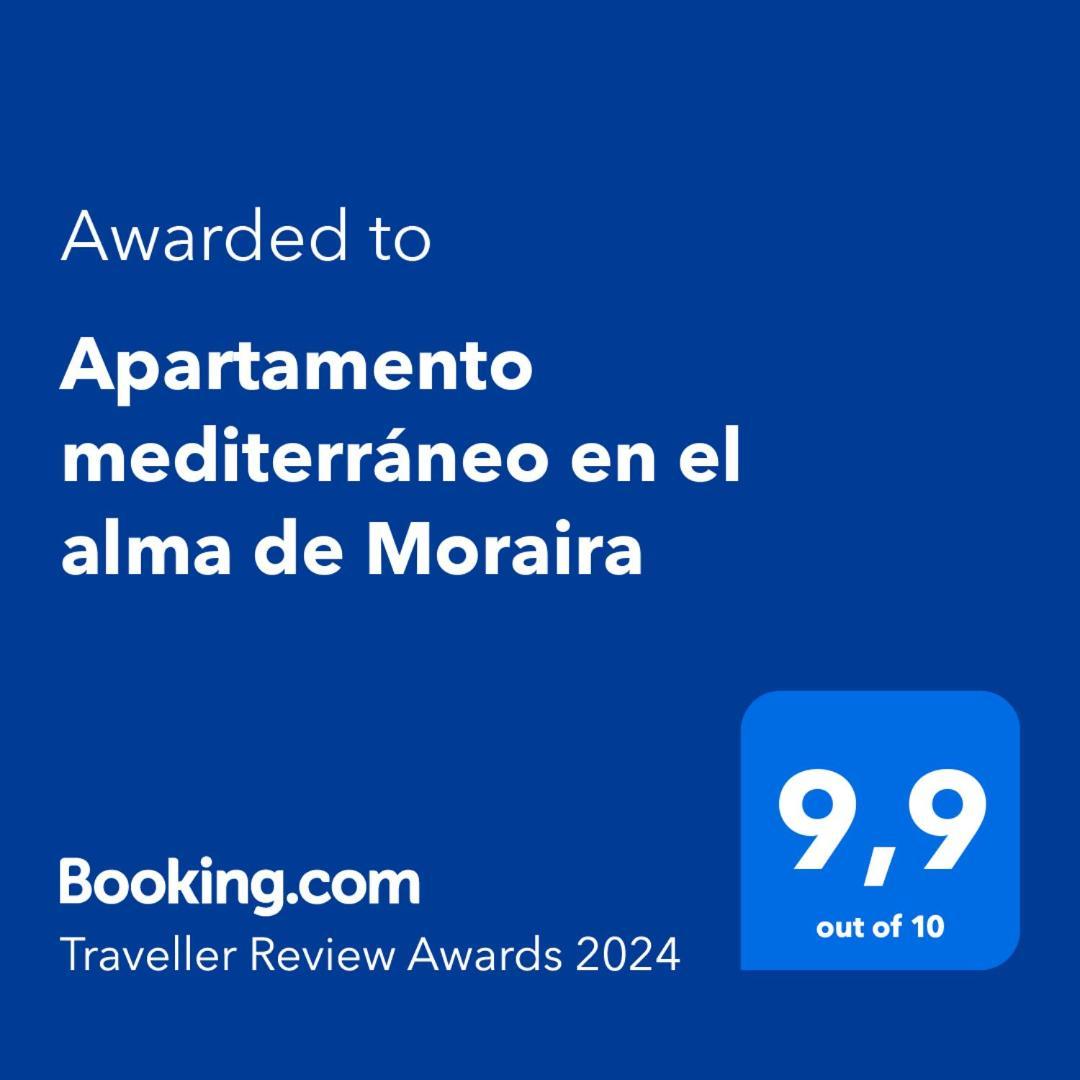 Apartamento Mediterraneo En El Alma De Moraira Kültér fotó